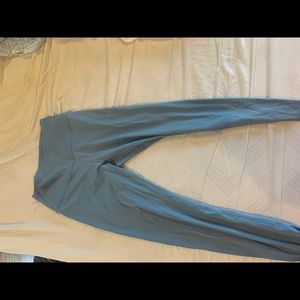Light blue leggings